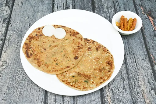 2 Mooli Paratha