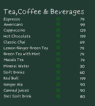 Cafe Emerald Heights menu 1