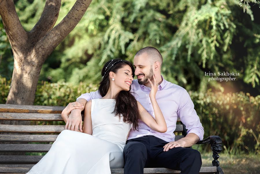 Fotógrafo de bodas Irina Sakhokia (irensi). Foto del 6 de septiembre 2017