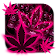 Weed Rasta Pink Keyboard Theme icon