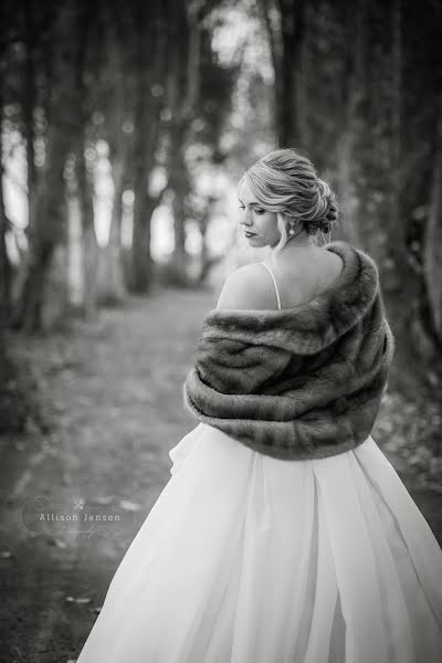 Wedding photographer Allison Jansen (allisonjansen). Photo of 18 January 2022