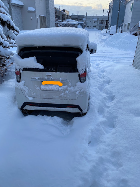 デイズハイウェイスターの雪が積もったに関するカスタム事例の投稿画像1枚目