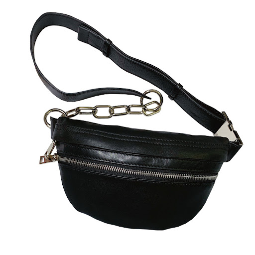 Title 3, Womens Leather Crossbody Semicircle Saddle Bag...