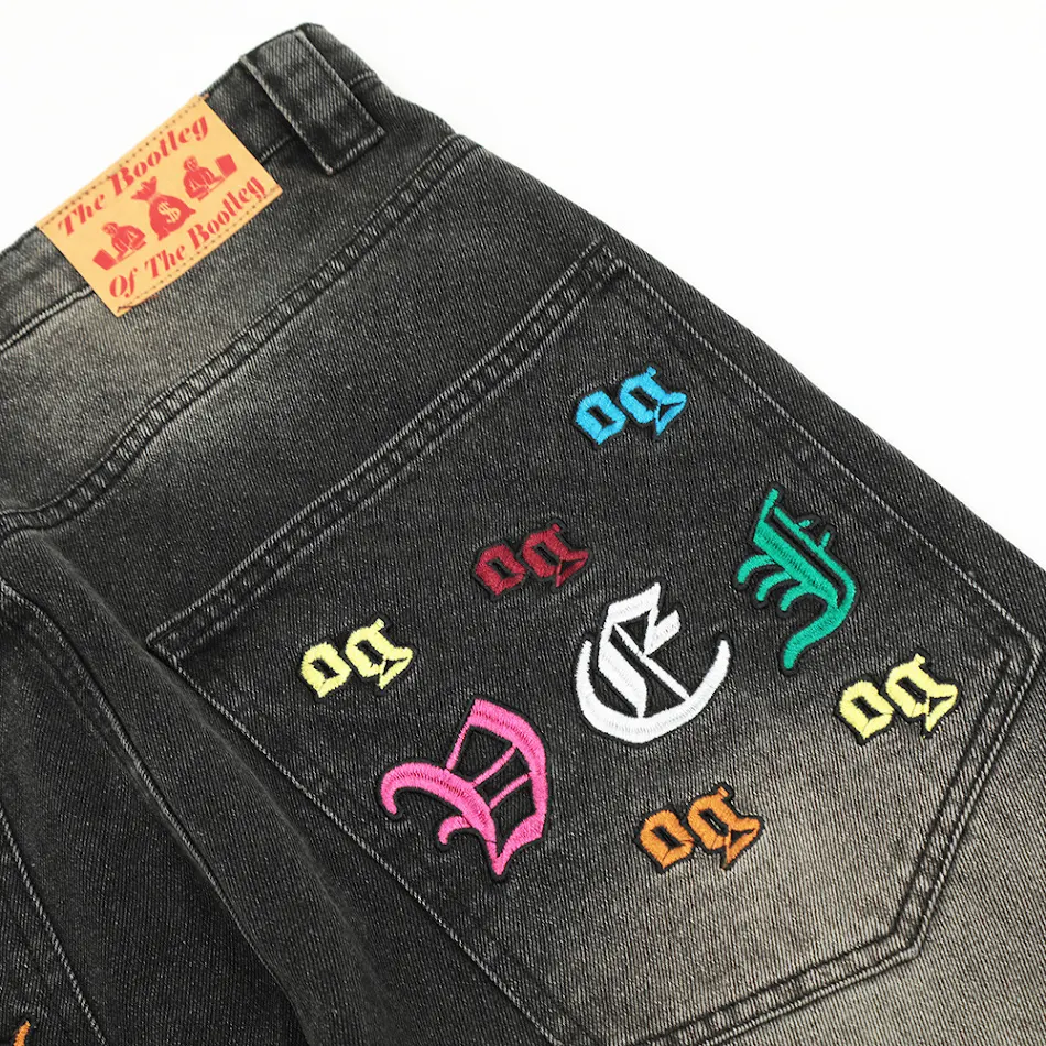 Jeans holgados de moda americana para hombre Estilo casual y moderno Ajuste suelto Cómodos para uso diario Versátiles y con tendencia actual