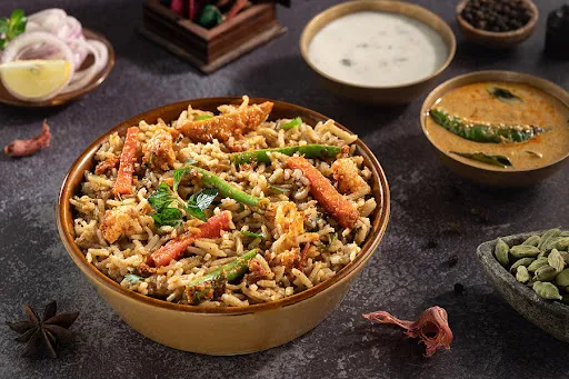 Veg Brown Rice Biryani