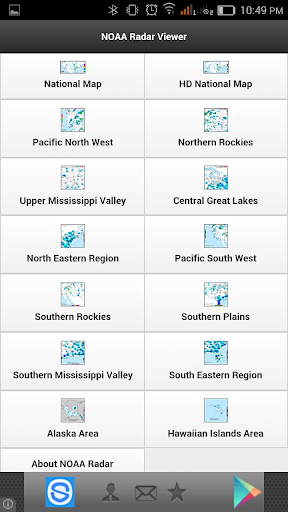 NOAA Radar Viewer NWS Mosaic