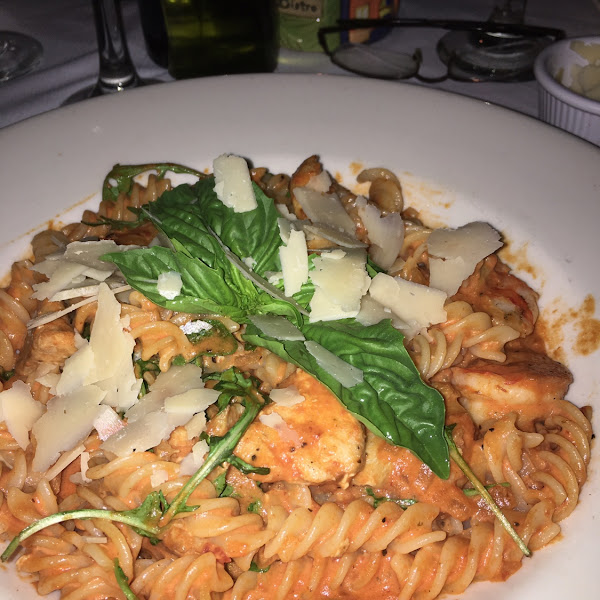 GF seafood pasta