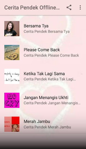 Kumpulan Cerita Pendek