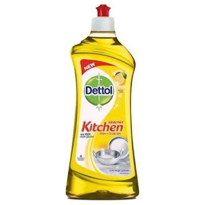 Dettol Dishwash Gel Liquid - Lemon Fresh - 750 ml