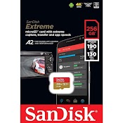 Thẻ Nhớ Microsdxc Sandisk Extreme A2 V30 U3 4K 256Gb R190Mb/S W130Mb/S (Gold) - Nhất Tín Computer