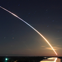 Night Shuttle Launch - Florida