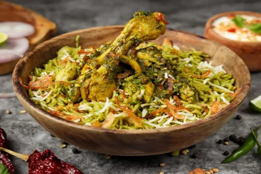 Chicken Hyderabadi Biryani.