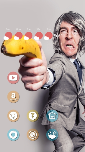 免費下載個人化APP|Banana Gun Theme app開箱文|APP開箱王