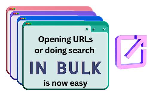 Bulk URL Opener & Bulk Search - by Bliink