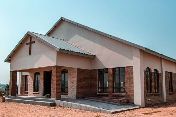 The church building and early development centre Entsika Consulting built for the community.