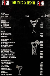 The Posh menu 1