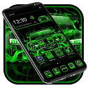 Herunterladen Neon Green Car Theme Installieren Sie Neueste APK Downloader