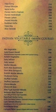 Vrindavan Restaurant menu 3