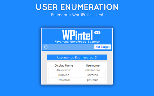 WPintel - WordPress Vulnerability Scanner