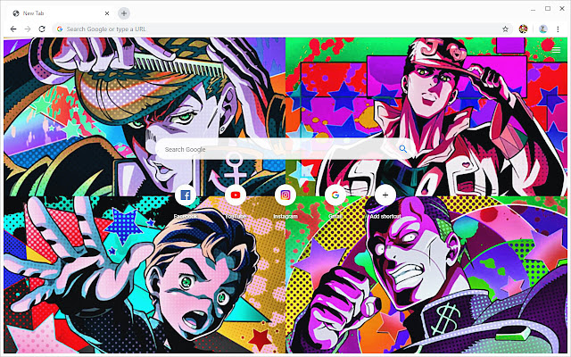 JoJo`s Bizarre Adventure Wallpapers New Tab