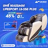 Ghế Massage Toàn Thân Lifesport Ls - 350Plus Con Lăn 4D Cao Cấp Đa Chức Năng, Công Nghệ Quét Ai Dò Tìm Huyệt Đạo, Túi Khí, Nhiệt Hồng Ngoại Cao Cấp, Miễn Phí Vận Chuyển Và Lắp Ráp Tại Nhà