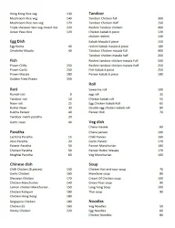 Kalyani Foodies menu 2