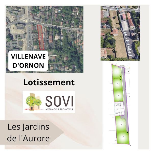 Vente terrain  445 m² à Villenave-d'Ornon (33140), 249 000 €