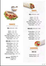 The Doner Company menu 3