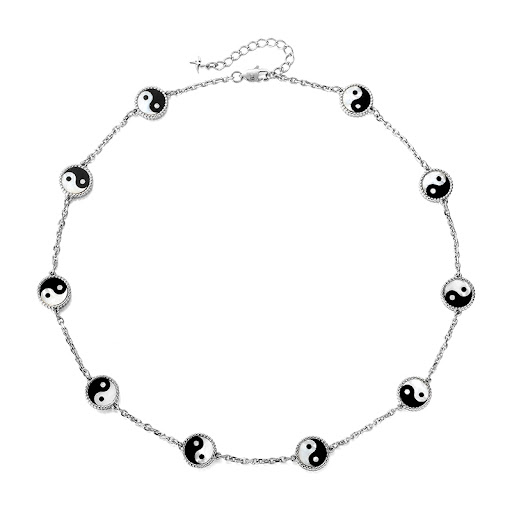 Title 1, Taiji Ya Bao Necklace Hip Hop Style, a stylish ...