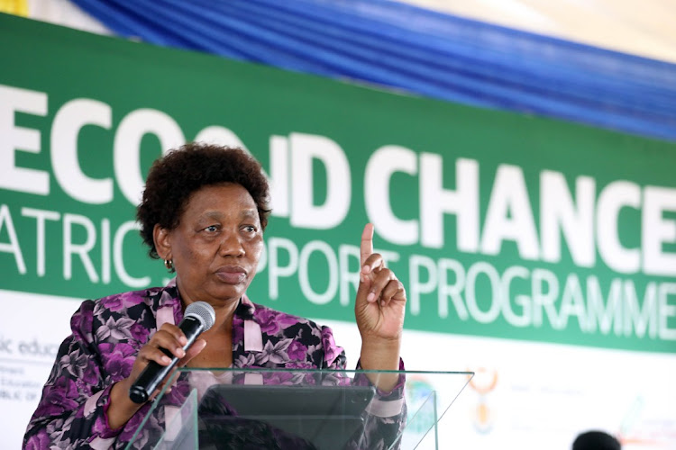 Basic education minister Angie Motshekga on Thursday announced that the matric class of 2021 achieved a 76.4% pass. File photo.