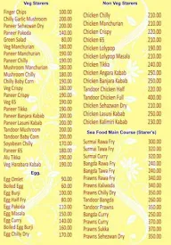 Hotel Samruddhi menu 2