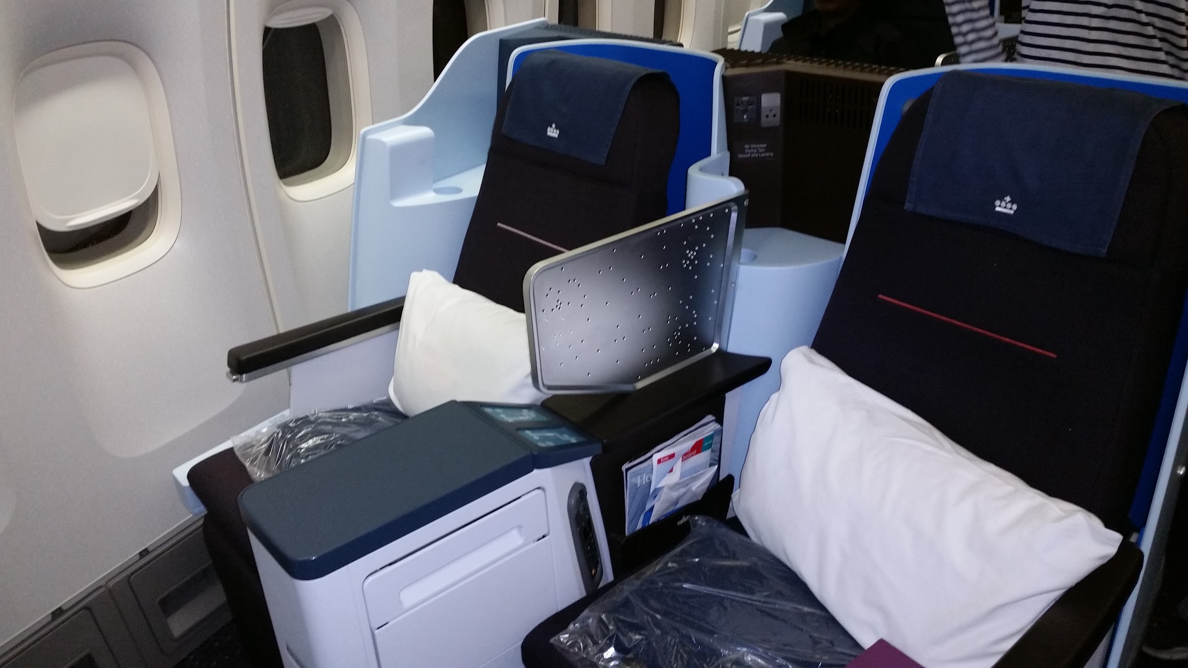 Airline Review Klm Royal Dutch Airlines Business Class Boeing