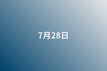 7月28日