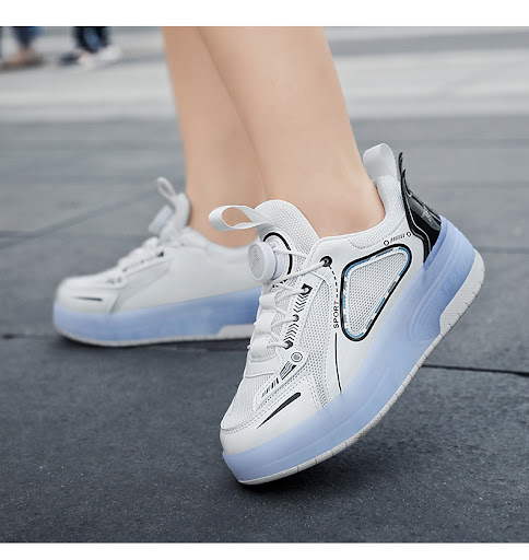 Title 25, Childrens Mesh Double Wheel Heelys Luminous Ch...