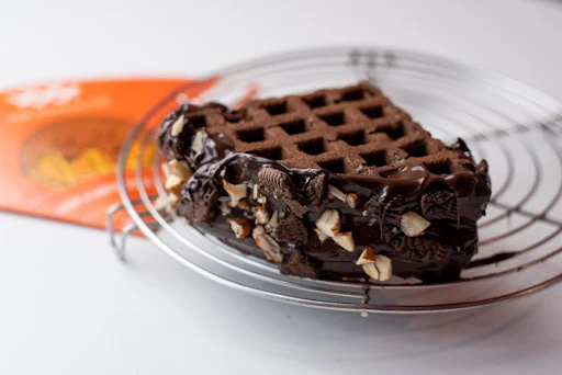 Rocky Road Waffle Sandwich