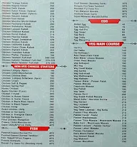 Sai Palace Bar and Restaurant menu 7