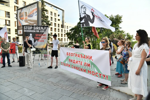 Protest protiv širenja Beograda na vodi: Vlast želi da izbetonira ceo grad, ovo je borba za opstanak