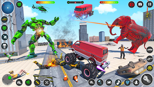 Screenshot Robot Car Transform Robot Game