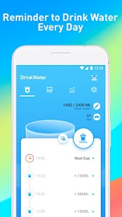 Drink Water Reminder – Water Diet Tracker & Alarm Screenshot