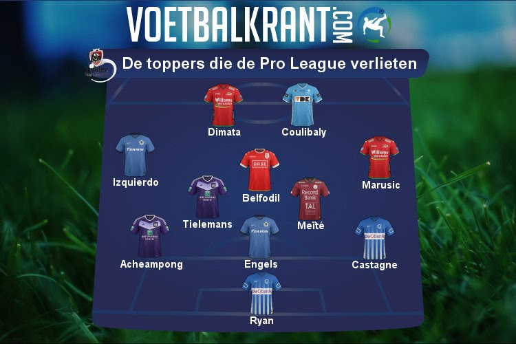 Wat een ploeg! Dit topelftal verdween uit de Jupiler Pro League