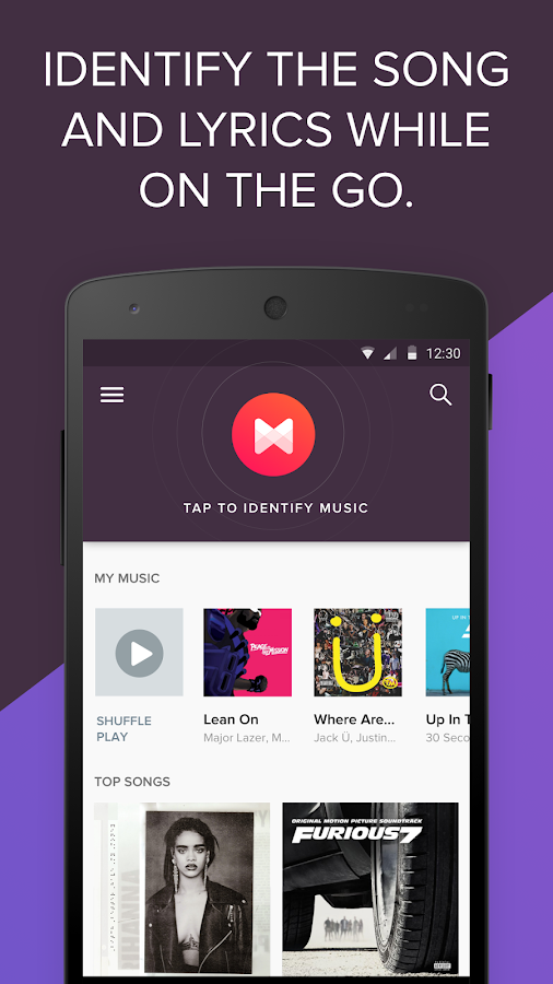    Musixmatch -  Lyrics & Music- screenshot  