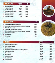 Calcutta Eatery menu 3