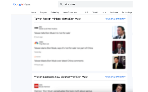 Musket: Hide Elon-related News