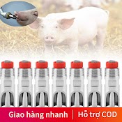 Thép Không Gỉ Tự Động Núm Vú Lợn Uống Ăn, Núm Uống Nước Tự Động Cho Heo Vòi Heo Uống Nước