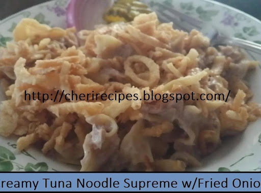 I like a Creamy Tuna Noodle Casserole and here it is for you