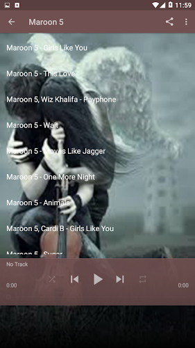 Maron 5 Songs ' new ok' - Latest version for Android - Download APK