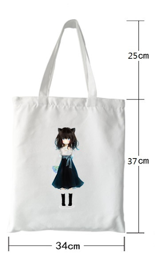 Title 1, Eco-friendly Canvas Tote Bag for Shopping Large...