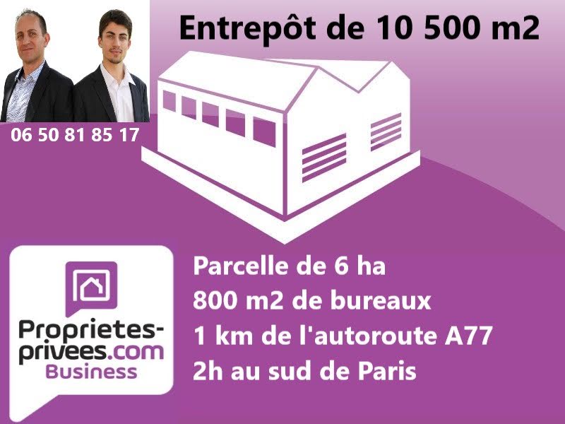 Vente locaux professionnels  10500 m² à Nevers (58000), 2 100 000 €