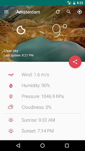 Good Weather - Open Source app