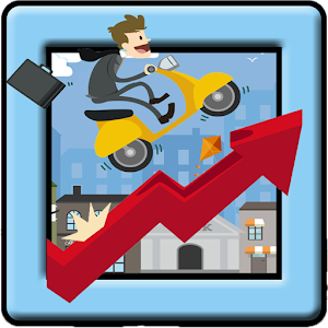 Download Scooter motor in the city For PC Windows and Mac